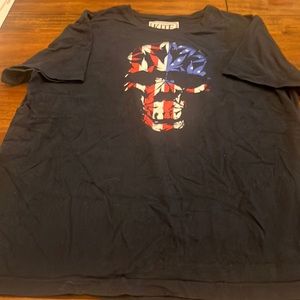 Black T-shirt, KITE extra-large